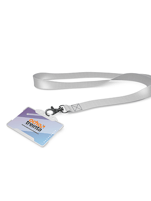 Credenciales PVC - Lanyard Color Plano