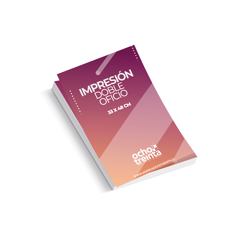 Impresión Doble Oficio (33*48 cm) 1