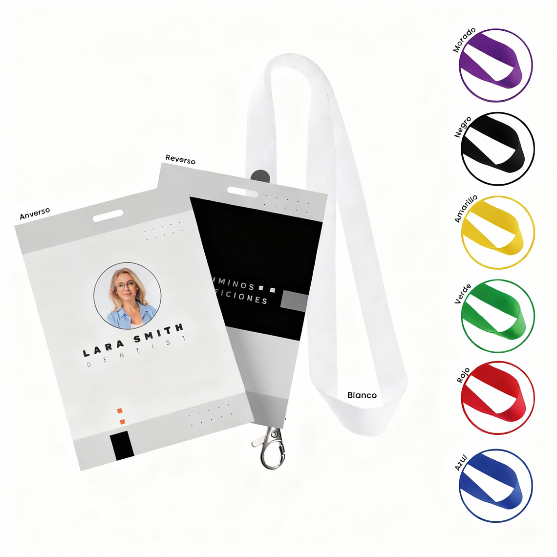 Credenciales Laminadas 9*14 cm  1