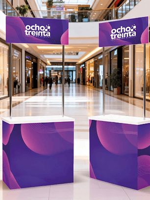 Counter Publicitario Básico ECO (C2) Stand Publicitario