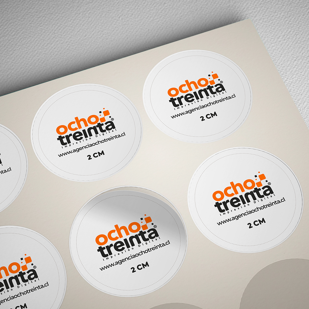 Sticker en Papel 2*2
