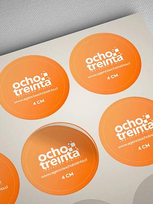 Sticker en Papel 4x4