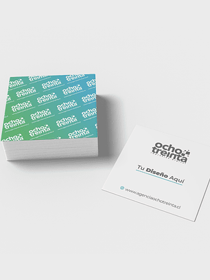 Tarjeta de Presentación Cuadrada