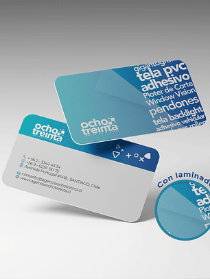 Tarjeta de Presentación Premium con Despunte 