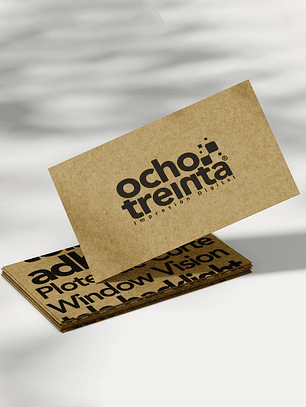 Tarjeta de Presentación Kraft