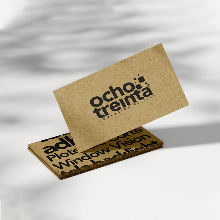 Tarjeta de Presentación Kraft 1