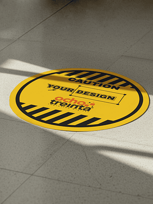 Floor Graphic para Piso (100*100 cm)