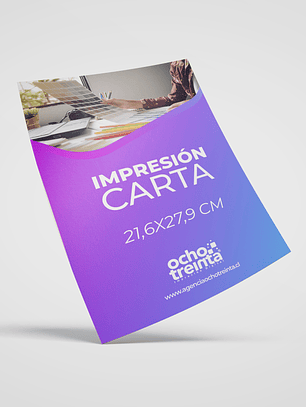Impresión Carta