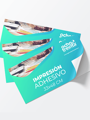 Impresión Adhesivo