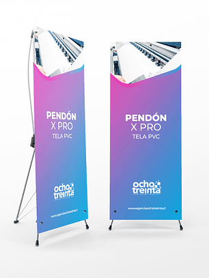 Pendon X PRO Tela PVC 