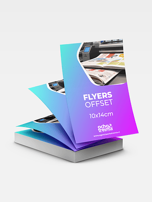 Flyers 10*14 cm (Offset)