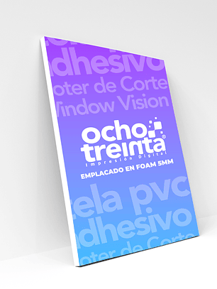 Foam (Fomex) Impreso