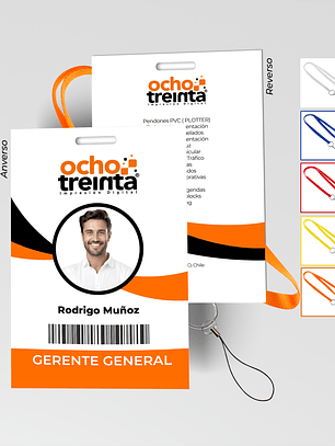 Credenciales Laminadas 9*14 cm 