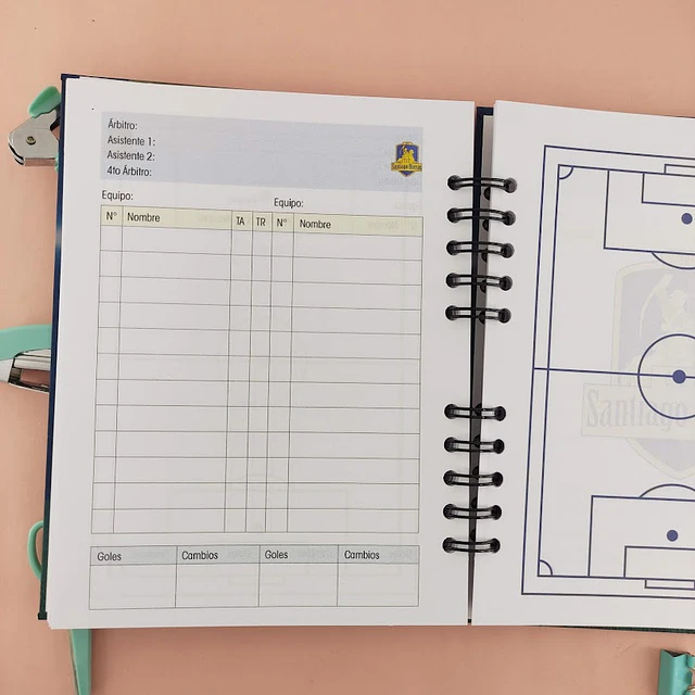 Cuaderno Tácticas A5 Fútbol - Kirol Aukera