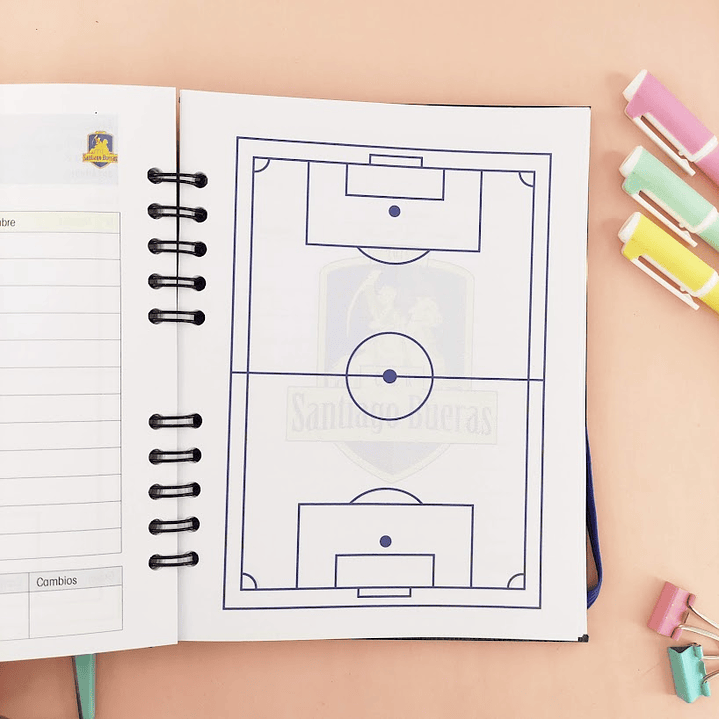 Agenda para Entrenador de Futbol 6