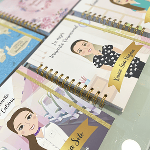 Agenda cualquier profesión Caracterizada