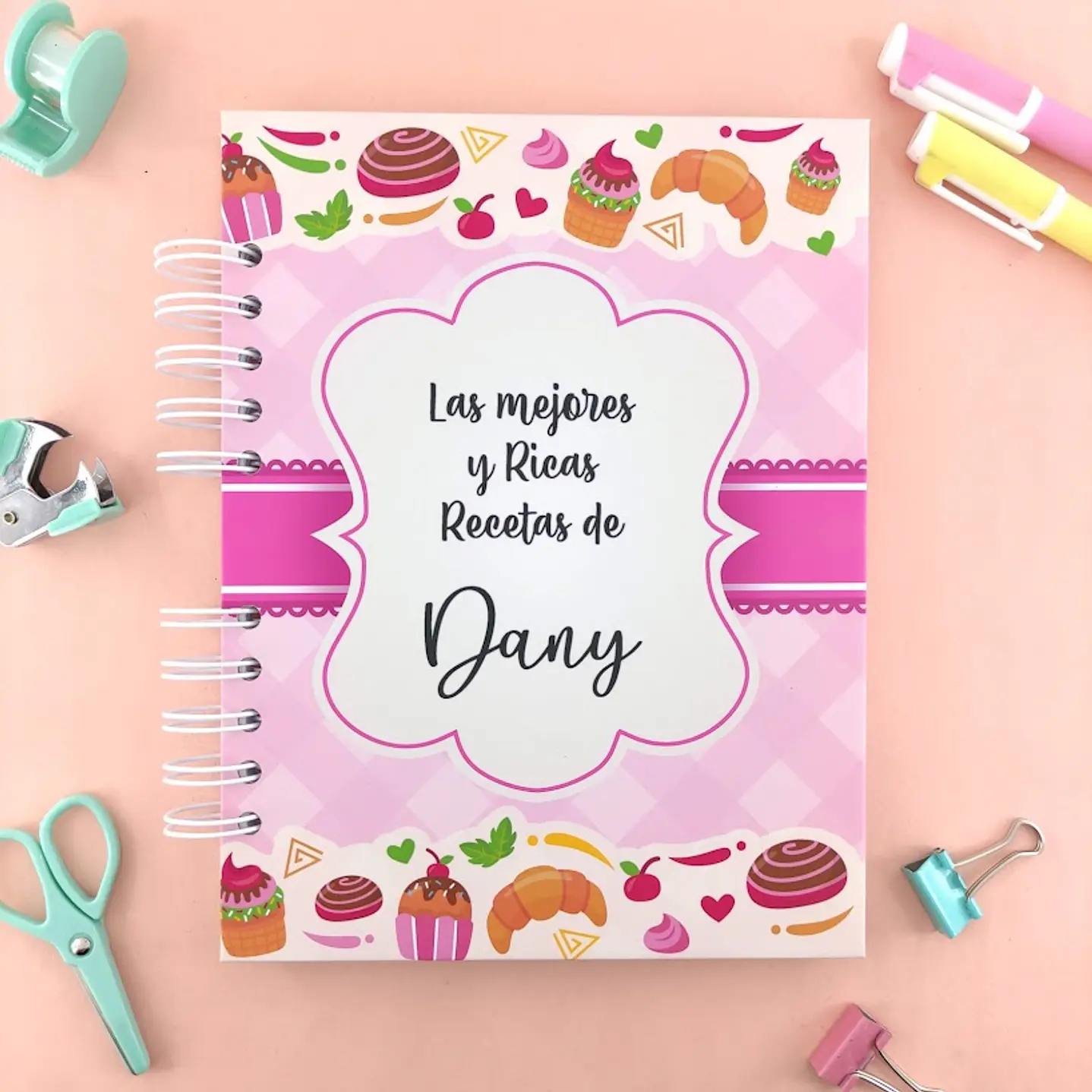 Pack Cuaderno de recetas par Mamá 2