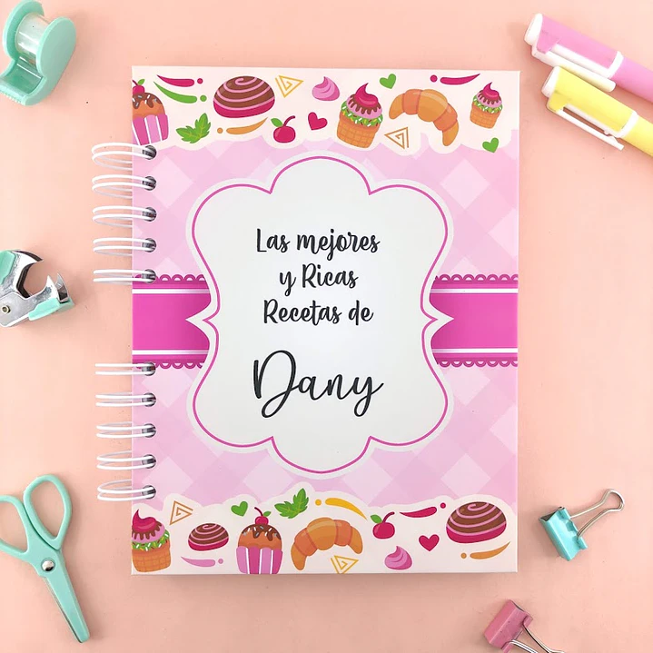 Pack Cuaderno de recetas par Mamá 2