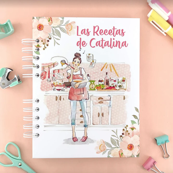 Pack Cuaderno de recetas par Mamá 8