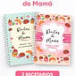 Pack Cuaderno de recetas par Mamá - Miniatura 1
