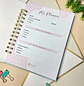 Planner personalizado inicial elegante - Miniatura 4
