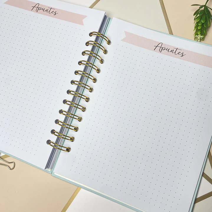 Planner personalizado inicial elegante 14