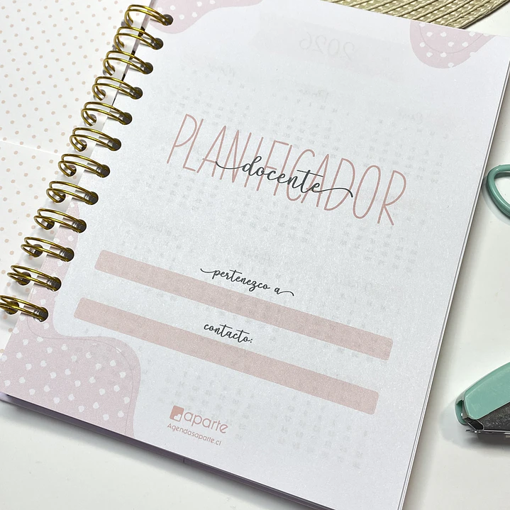 Agenda Profesora frase 3