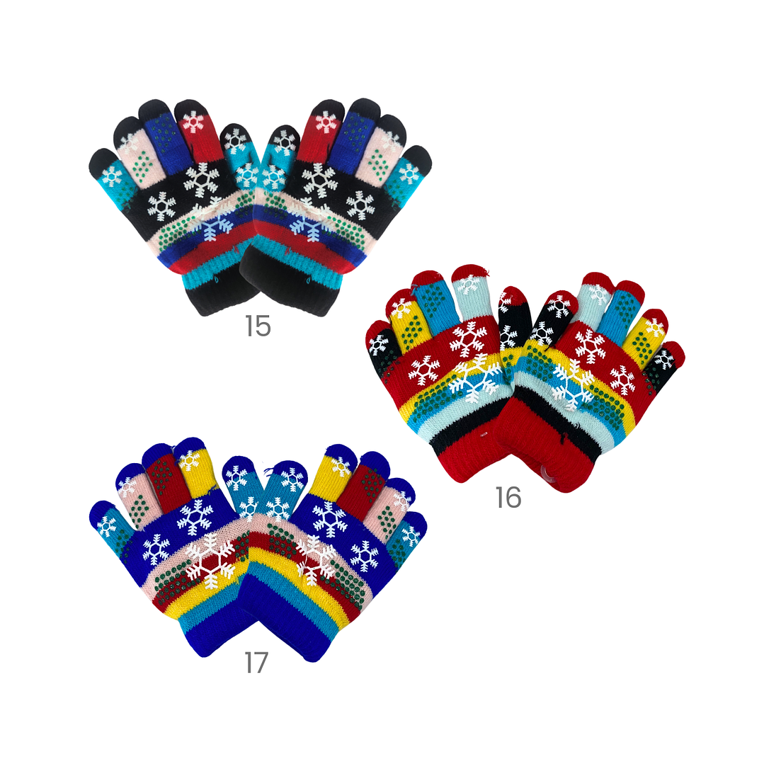 Pack de 5 Guantes + 1 Gorro + Sorpresa 6