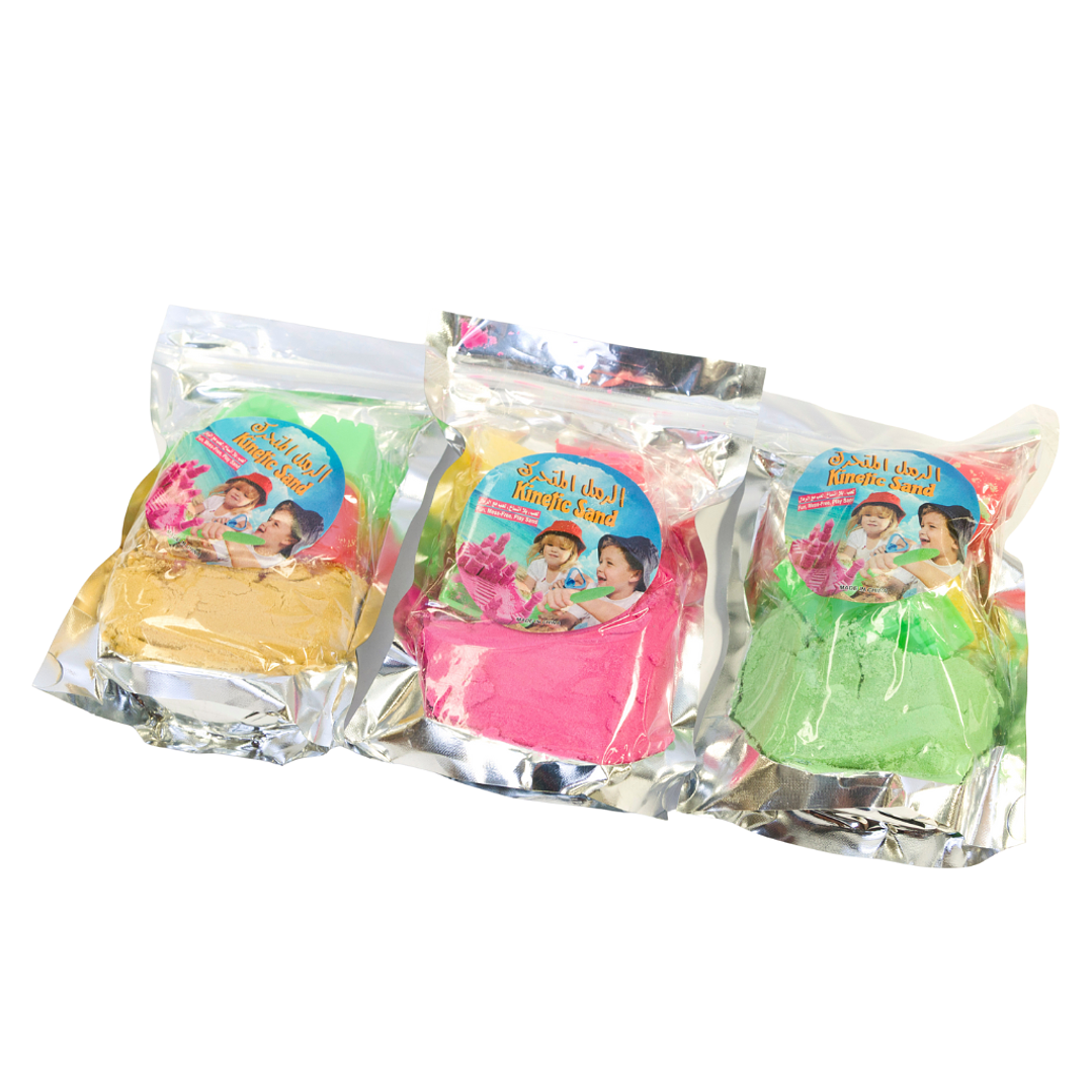 Arena Mágica en bolsa con molde de 22 cm 2