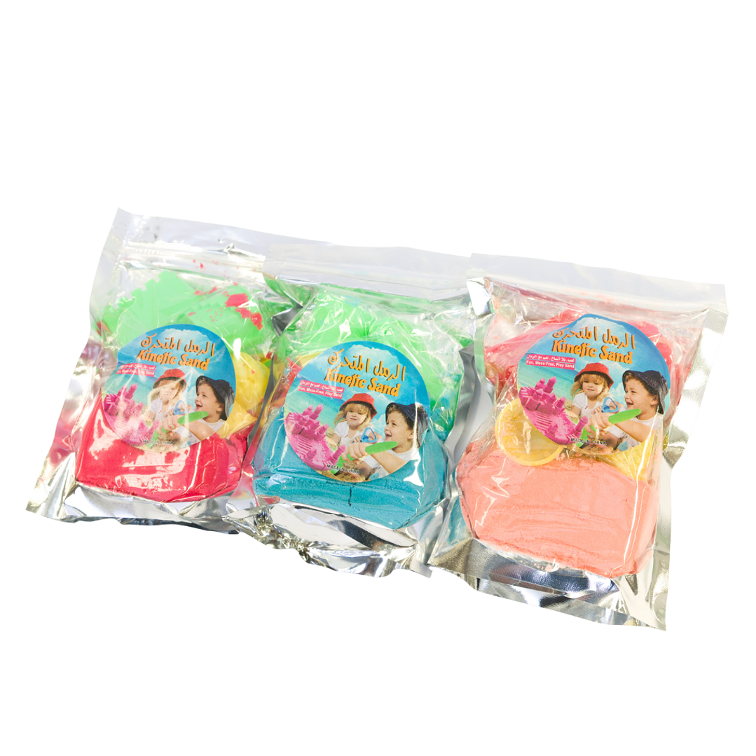 Arena Mágica en bolsa con molde de 22 cm 3