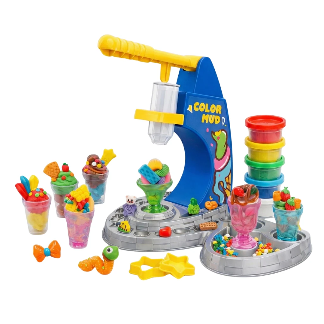 Máquina de Helados con Arcilla Color Mud 1