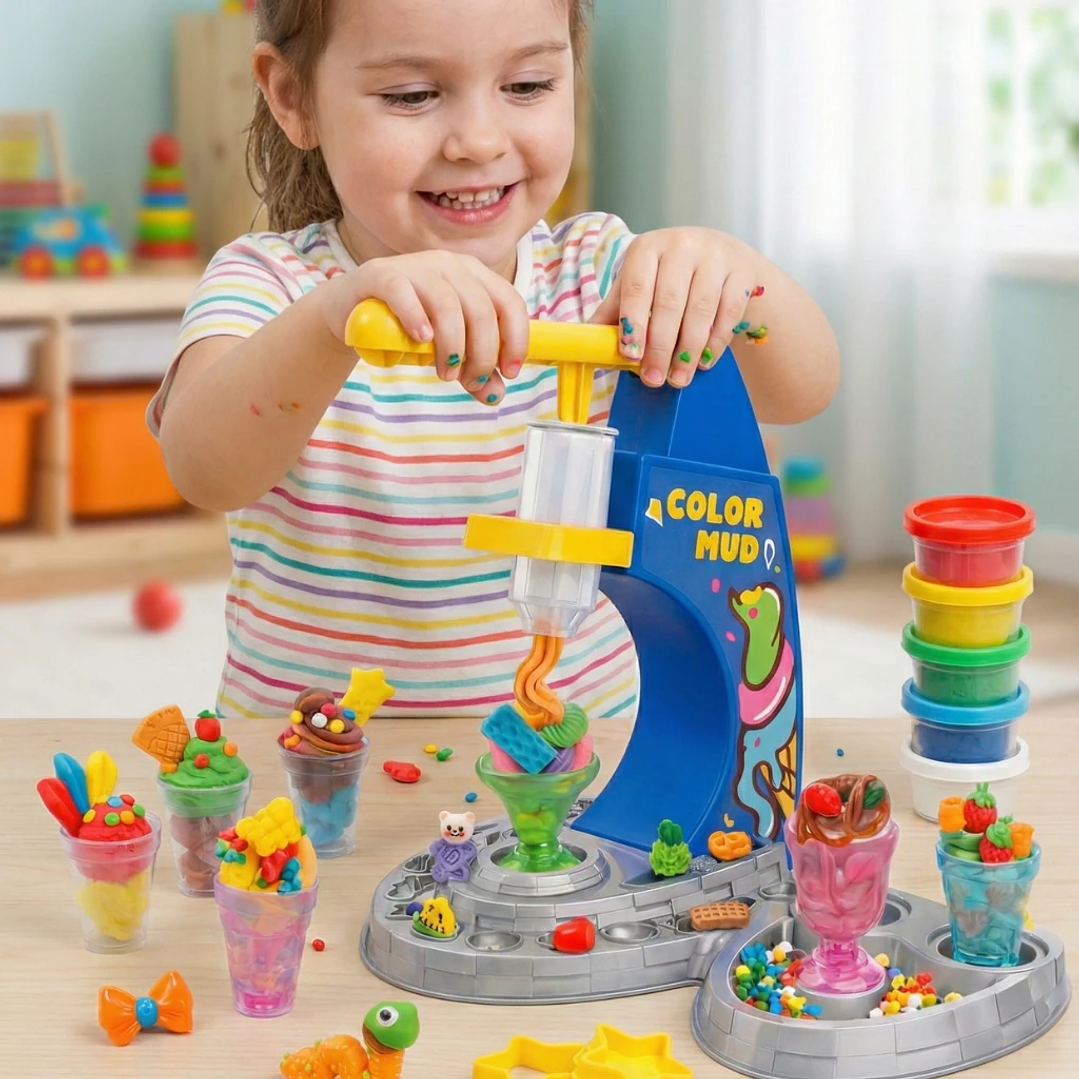 Máquina de Helados con Arcilla Color Mud 2