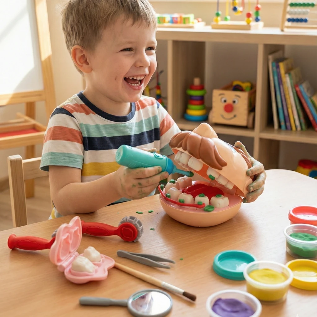 Set Dentista con Arcilla Color Mud 2