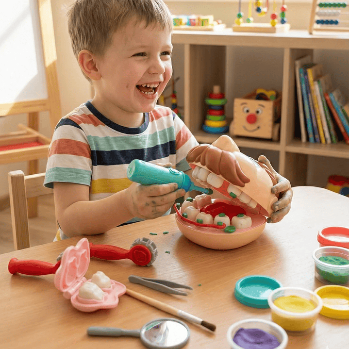 Set Dentista con Arcilla Color Mud 2