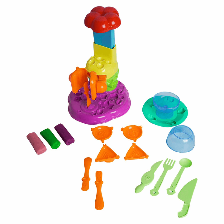 Set de Arcilla Funny Clay con Máquina de Cocina 2