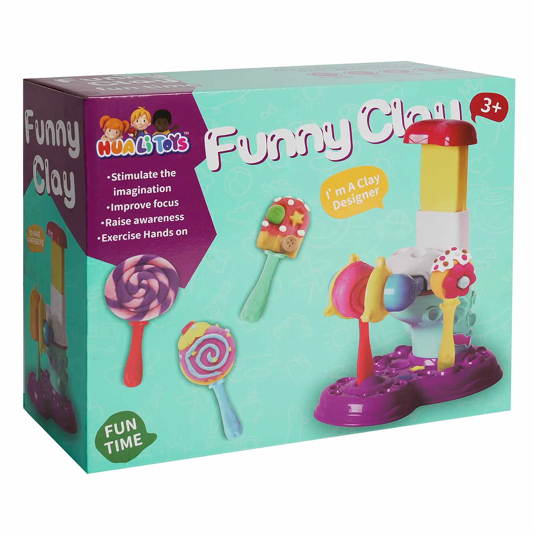 Set de Arcilla Funny Clay con Máquina de Cocina 1