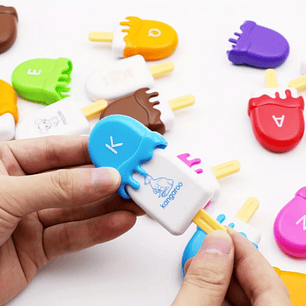 Set de Heladitos Didácticos con Letras