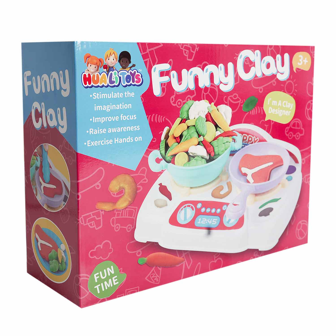 Set de Arcilla Funny Clay con Cocina 1