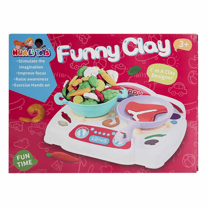 Set de Arcilla Funny Clay con Cocina 4