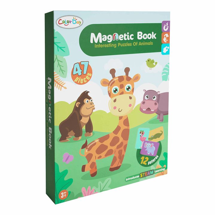 Libro Magnético de Puzzle 47 Piezas 4