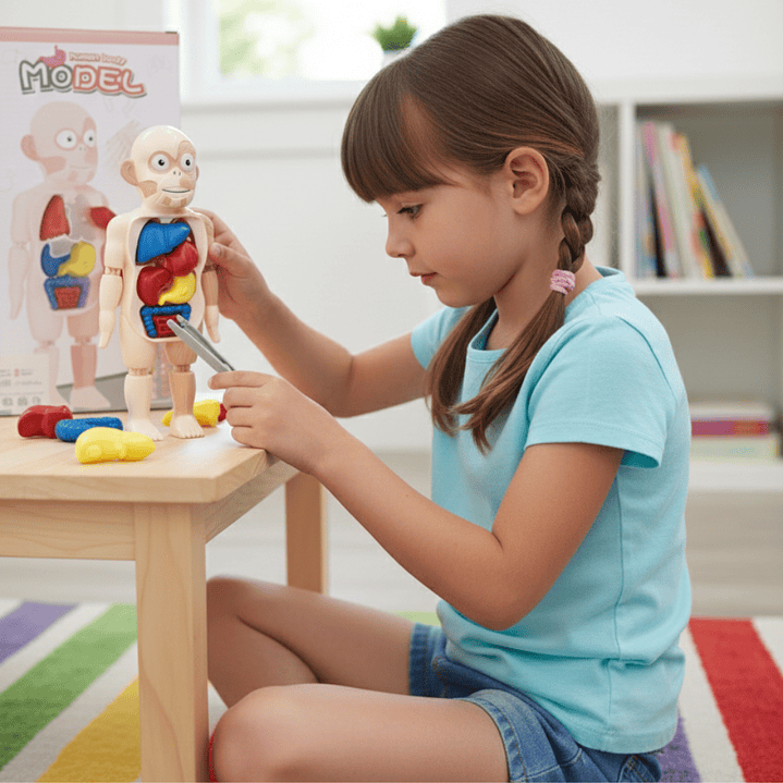 Cuerpo Humano Desmontable con Pinza 2