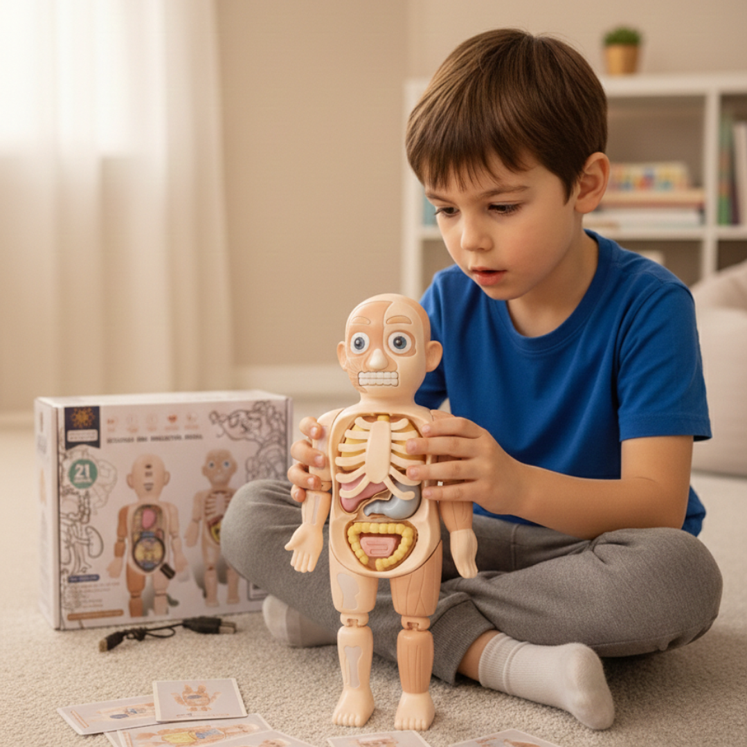 Molde del Cuerpo Humano con Sonido 3