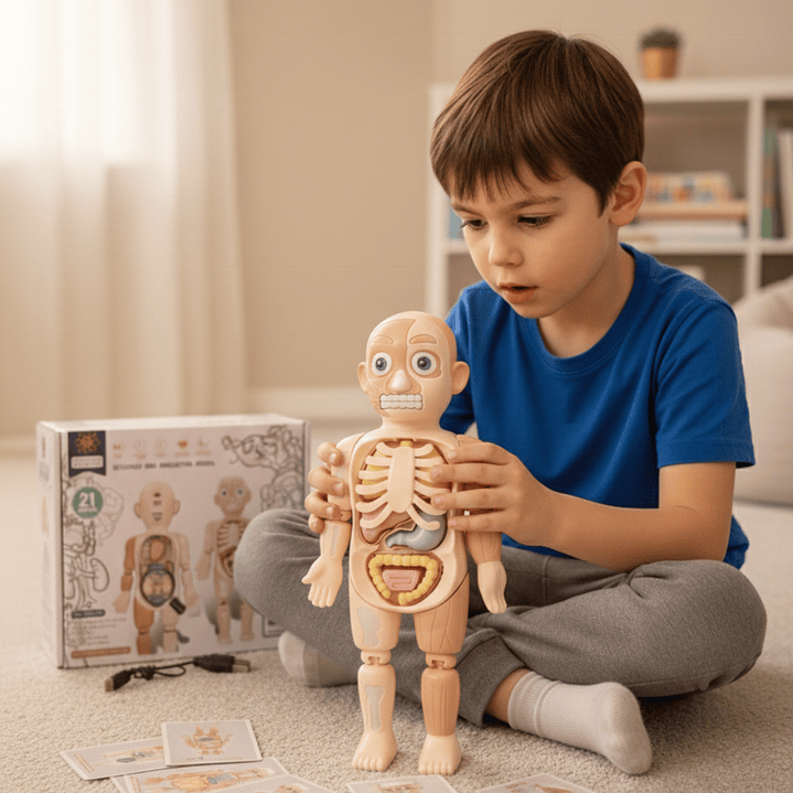 Molde del Cuerpo Humano con Sonido 3