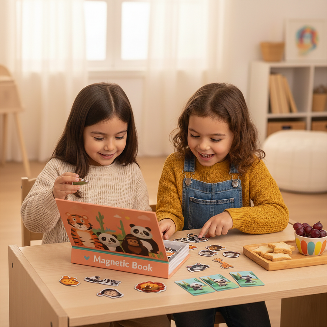 Libro Magnético de Puzzle de 65 Piezas 3