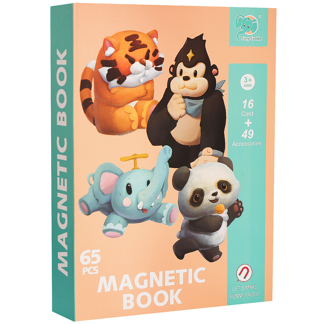 Libro Magnético de Puzzle de 65 Piezas 1