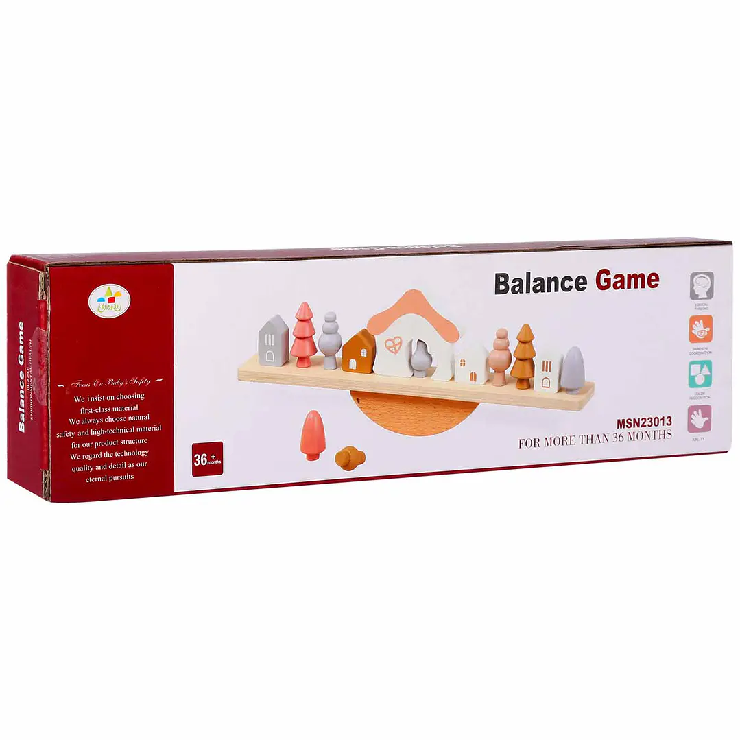Juego de Equilibrio de Madera Montessori 3