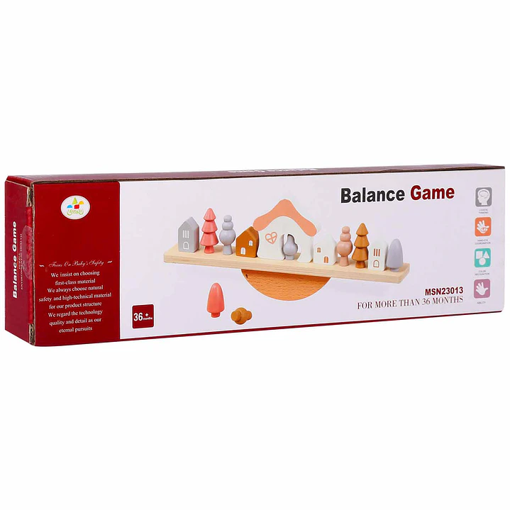 Juego de Equilibrio de Madera Montessori 3