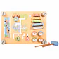 Tablero Sensorial de Madera Montessori - Miniatura 1