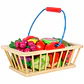 Canasta de Frutas de Madera - Miniatura 1