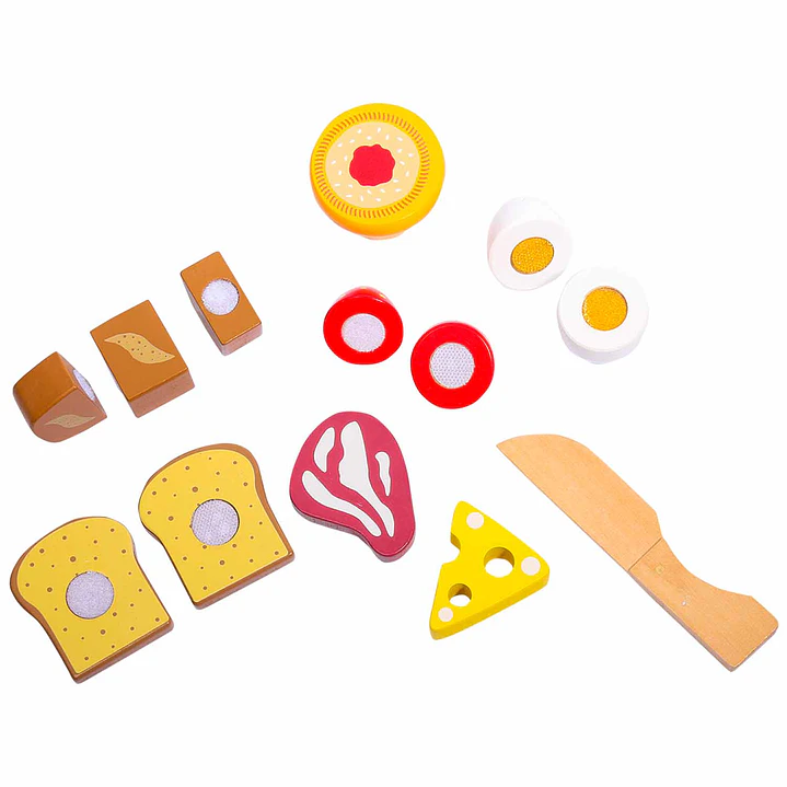 Set de Comidita de Madera 1
